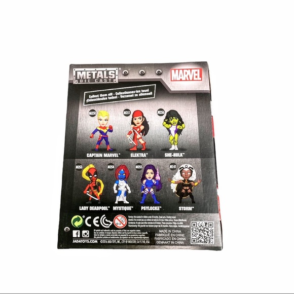 NIB Jada Toys Metals Marvel 4" Classic Figure - Elektra Toy Figure - Picture 4 of 11